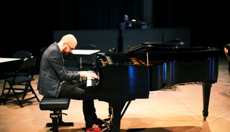 Jussi Fredriksson hoppas på jazzkonserter i de nybyggda lokalerna.