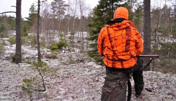 Jägare på pass.