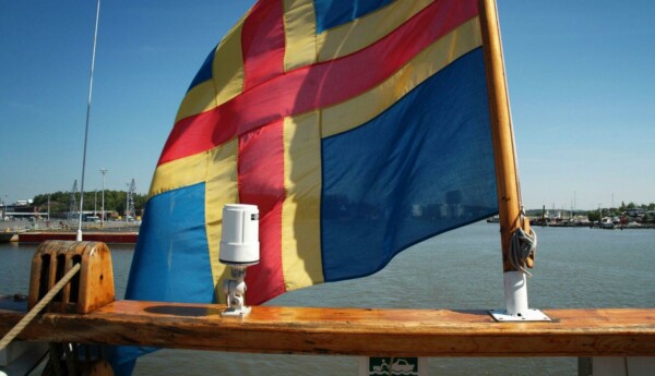 Ålands flagga