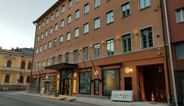 Gammalt stenhus i Åbo