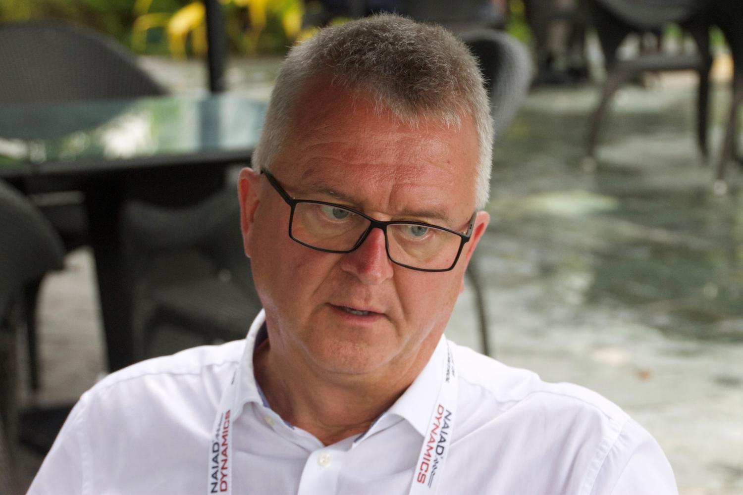Håkan Enlund är försäljningsdirektör vid Raumovarvet