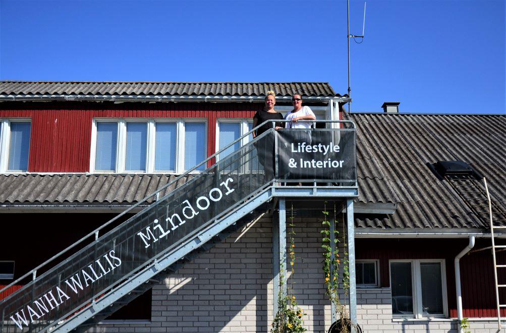Wanha Wallis, Mindoor, inredningsbutik