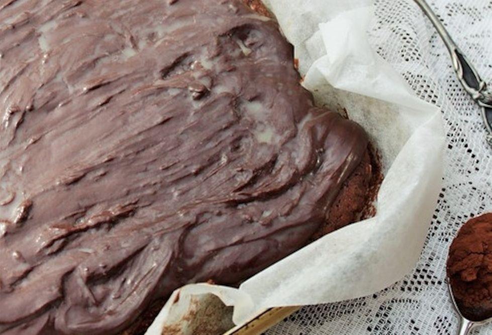 En bit av en chokladkaka