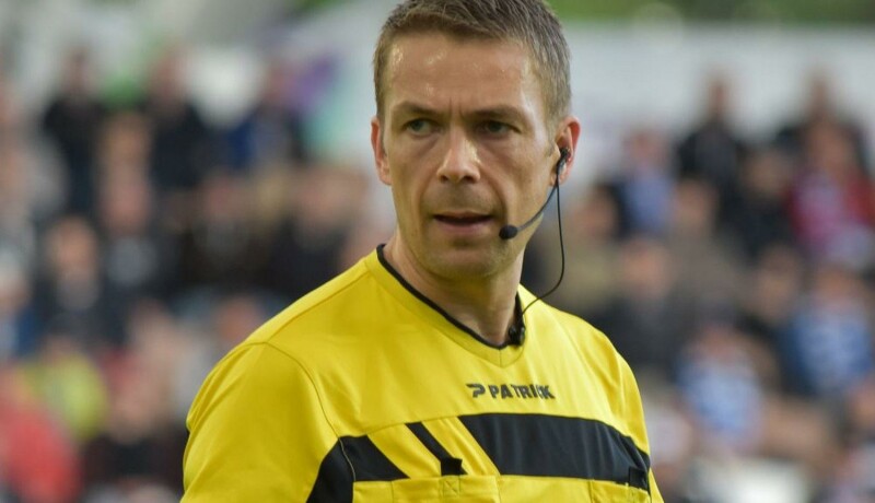 Allvarlig fotbollsdomare