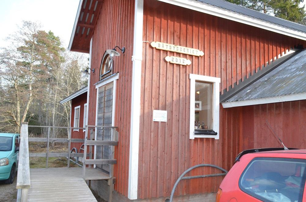 Rött hus.