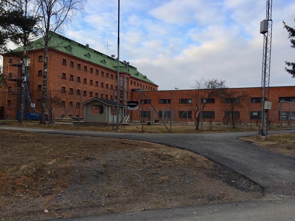 Ett gammalt fängelse.