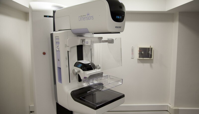 en mammografiapparat