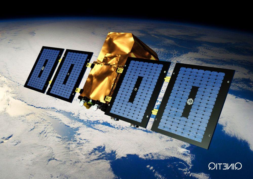Satellit i rymden.