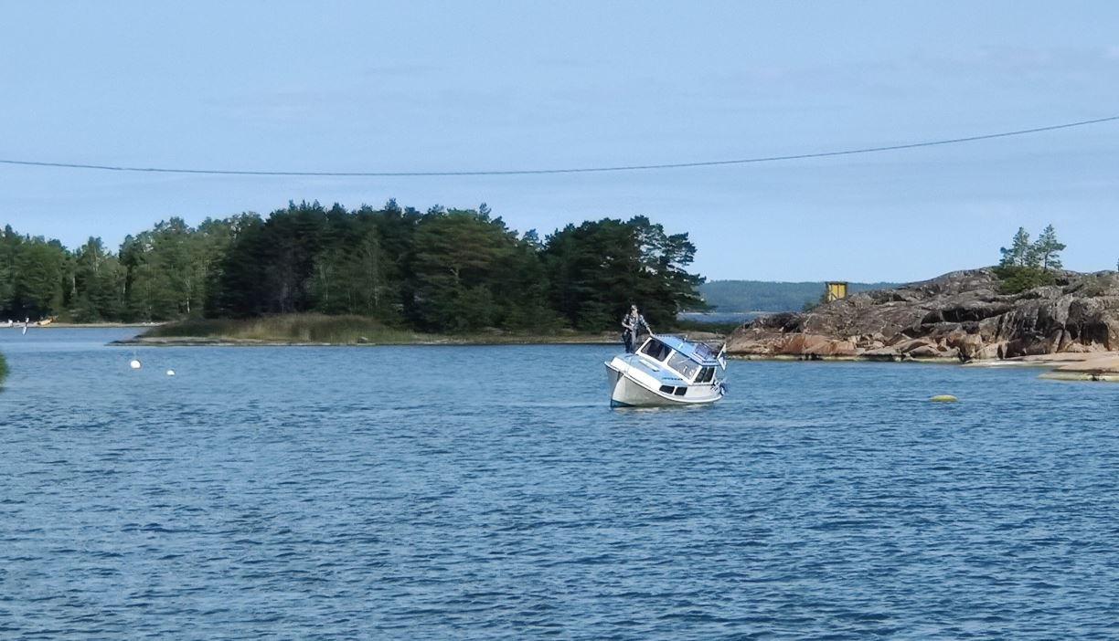 Båt på grund