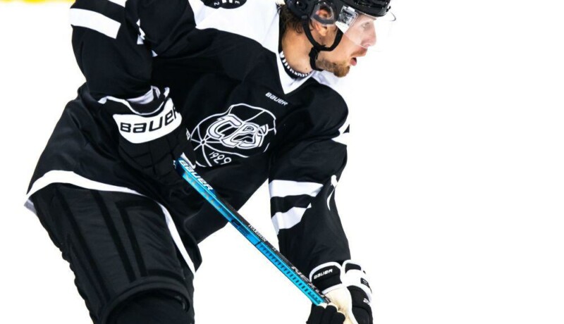 Ishockeyspelare.