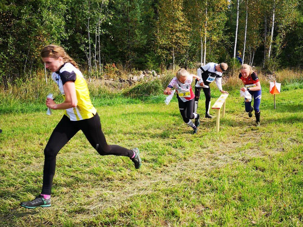Orienterare i skogen