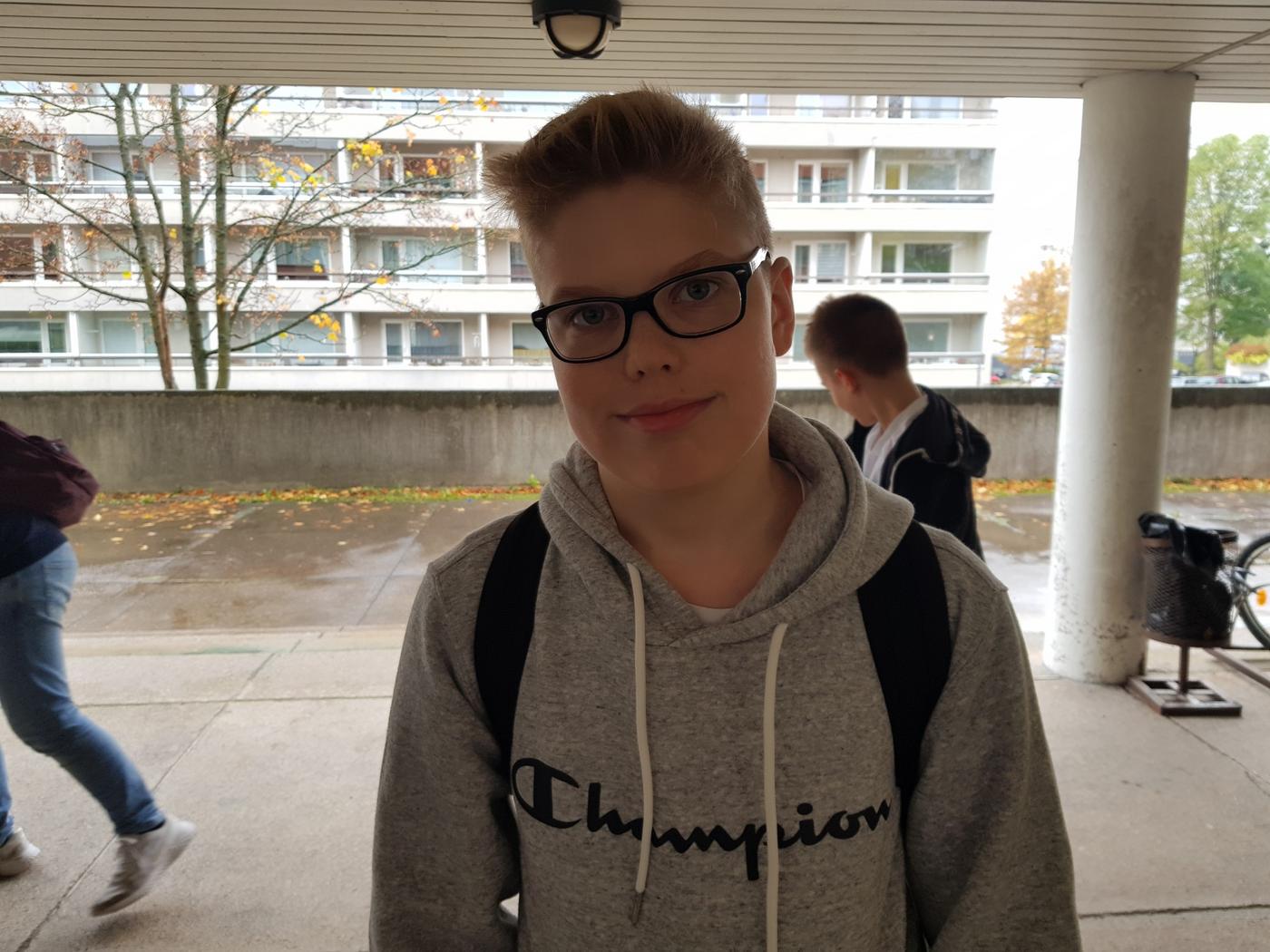 en pojke
