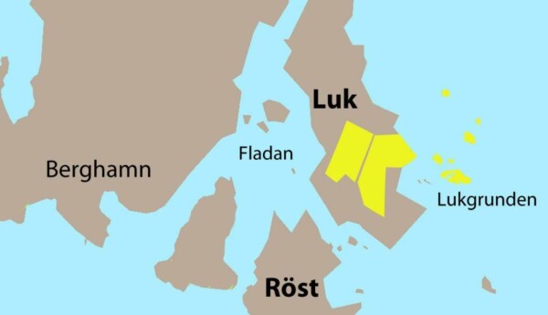 Karta över skärgård