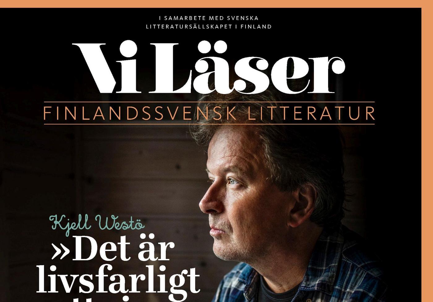 Omslag på tidning.