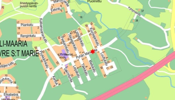 karta över st marievägen