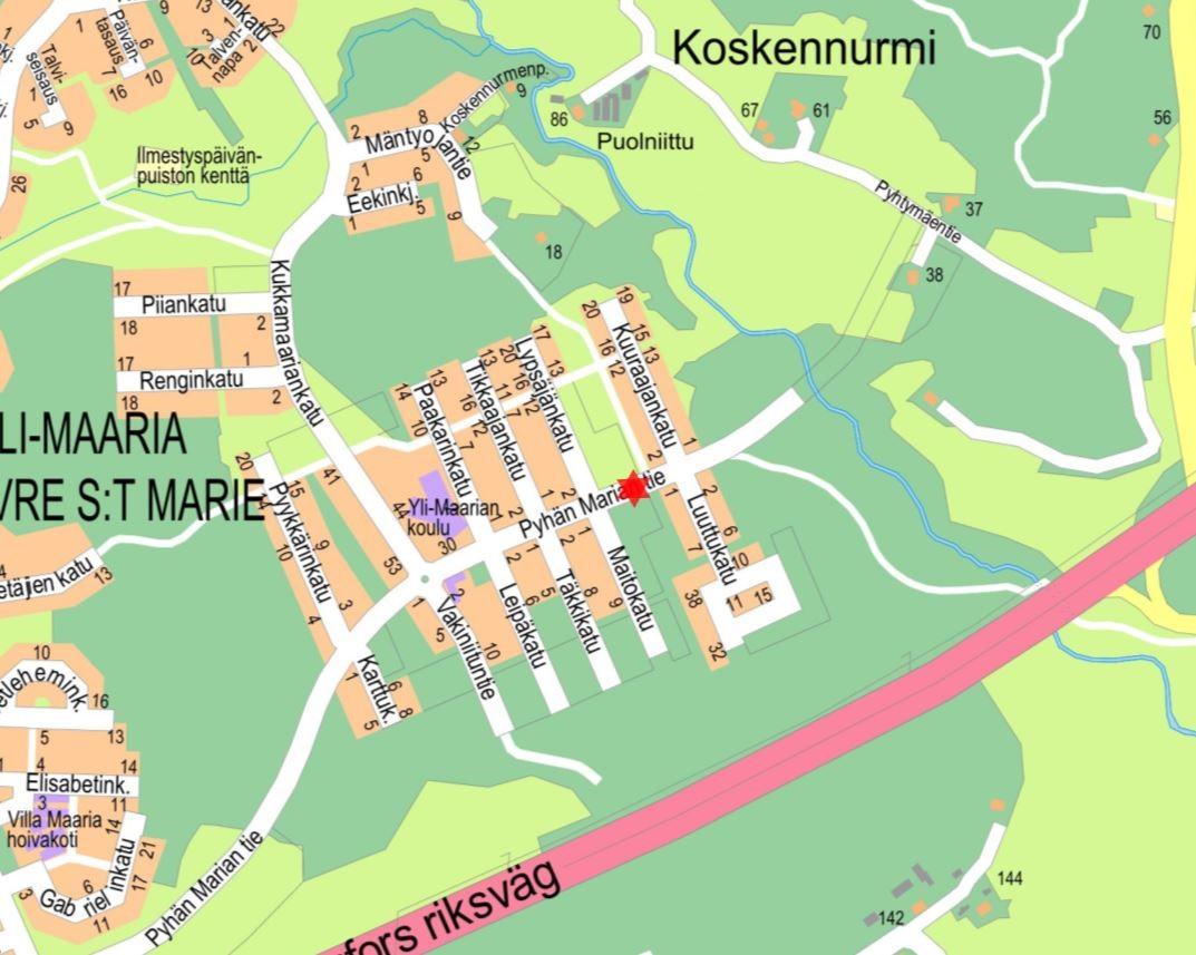 karta över st marievägen
