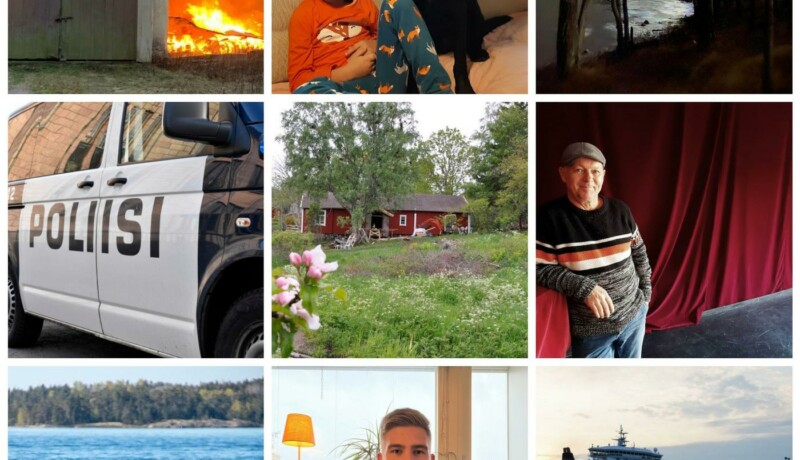 Ett kollage med många små bilder.