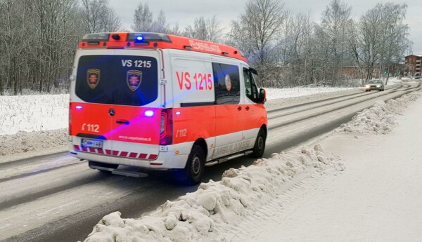 Ambulans på utryckning