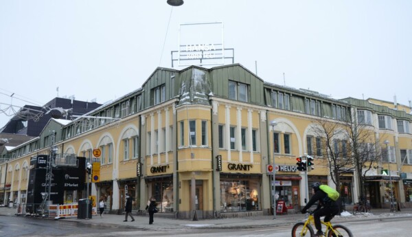gul byggnad