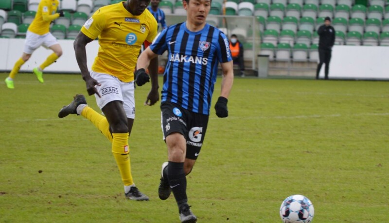 Taiki Kagayama, anfallare i FC Inter Åbo.