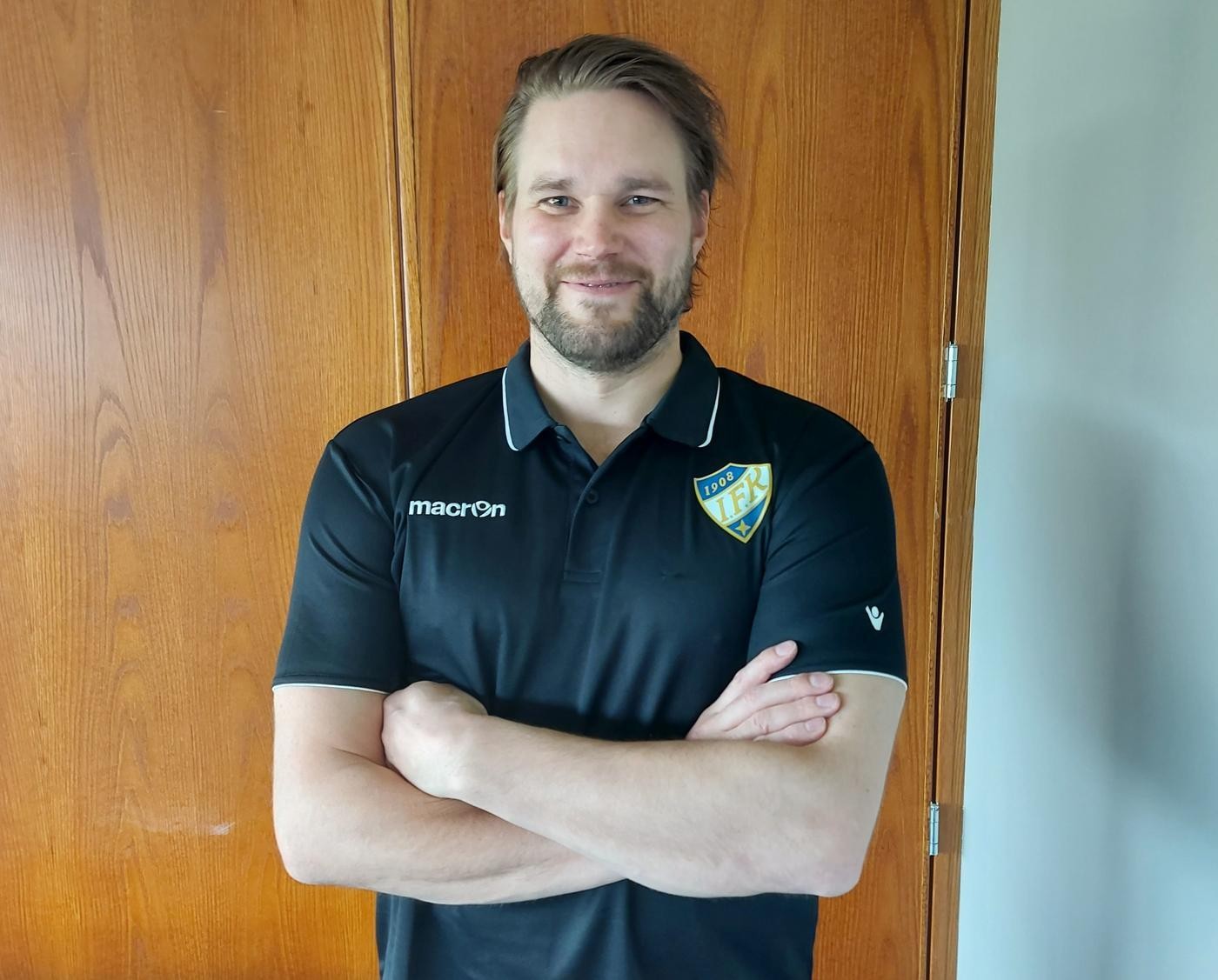 En handbollsspelare