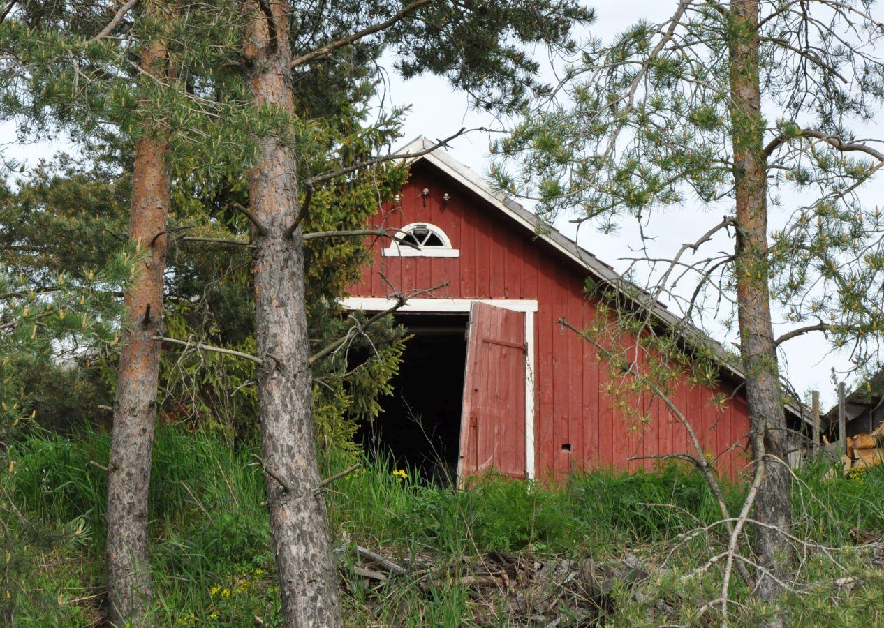 Gammal ladugårdsbyggnad