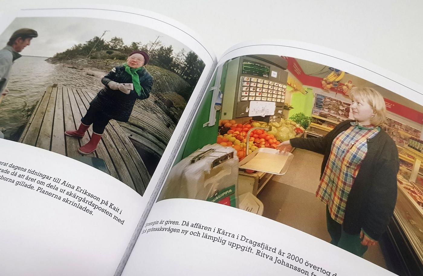 Uppslag i bok