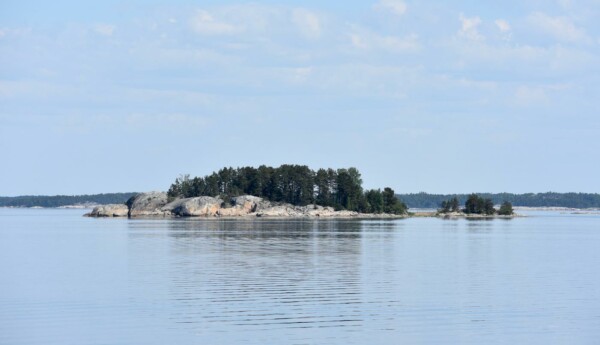 Holme i skärgården.