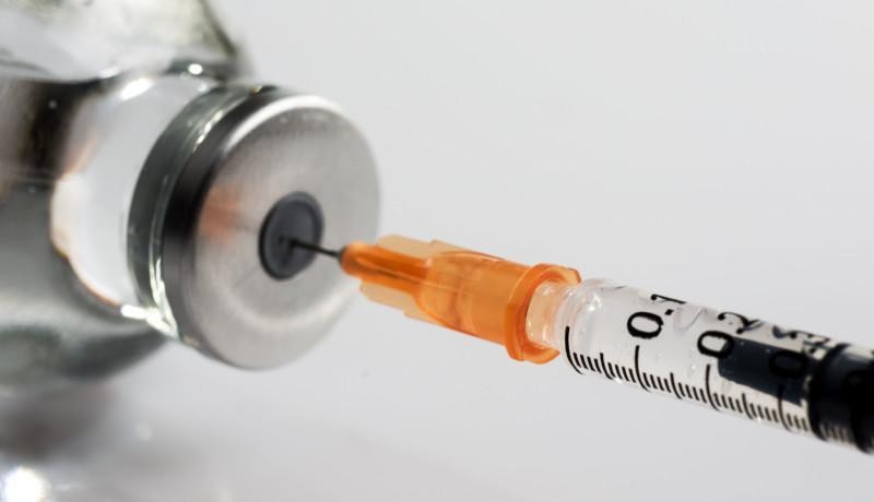 En vaccinnål.