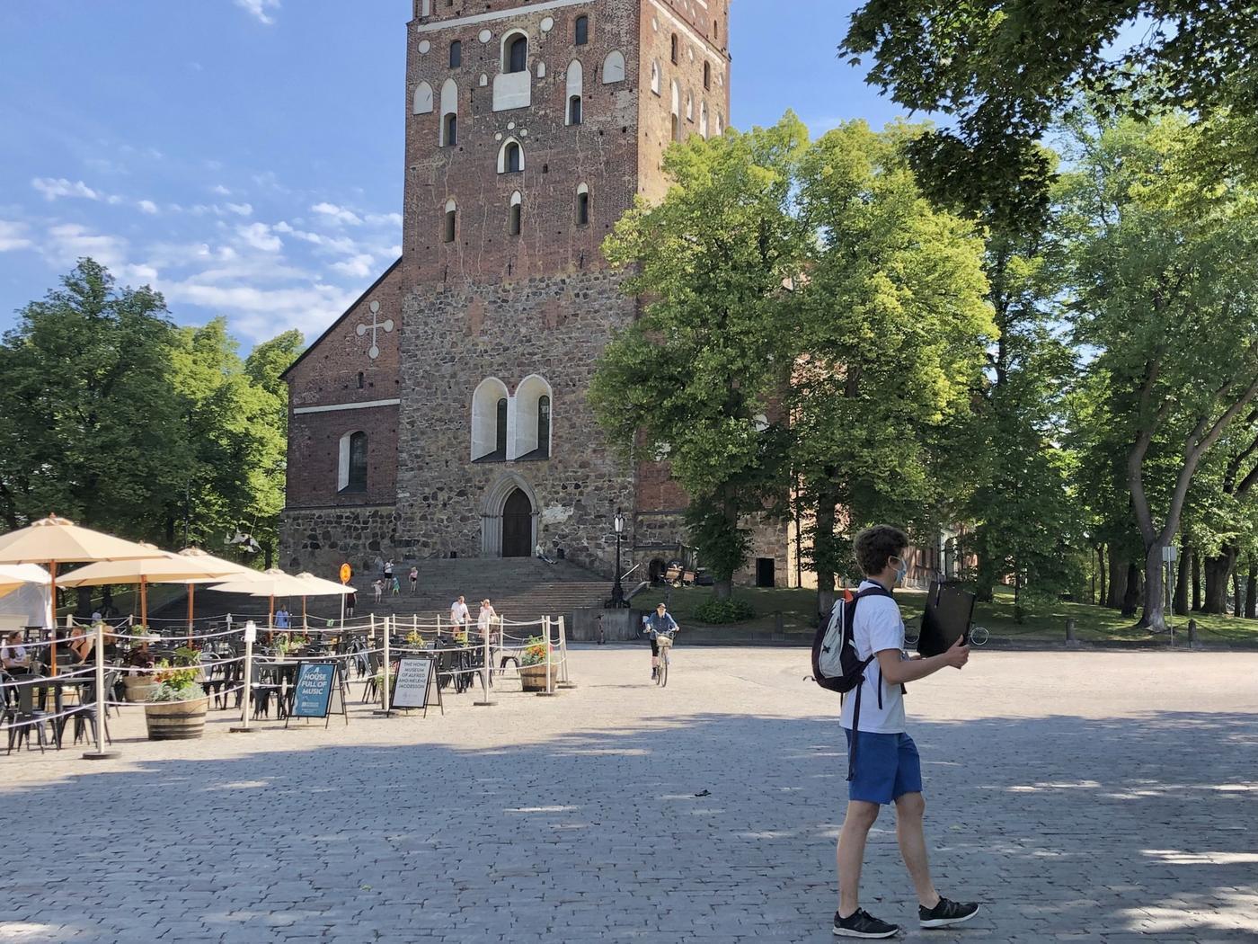fejssare på domkyrkotorget