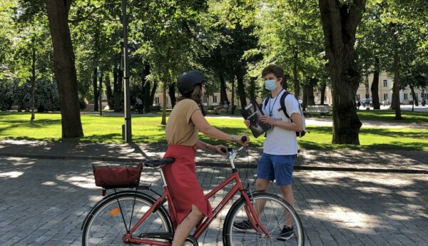 cyklist och fejssare