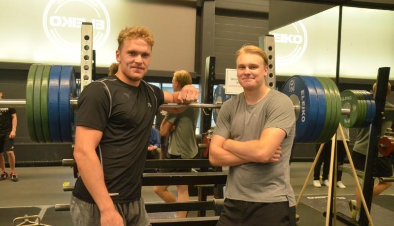 Mikko Rantanen och Kaapo Kakko