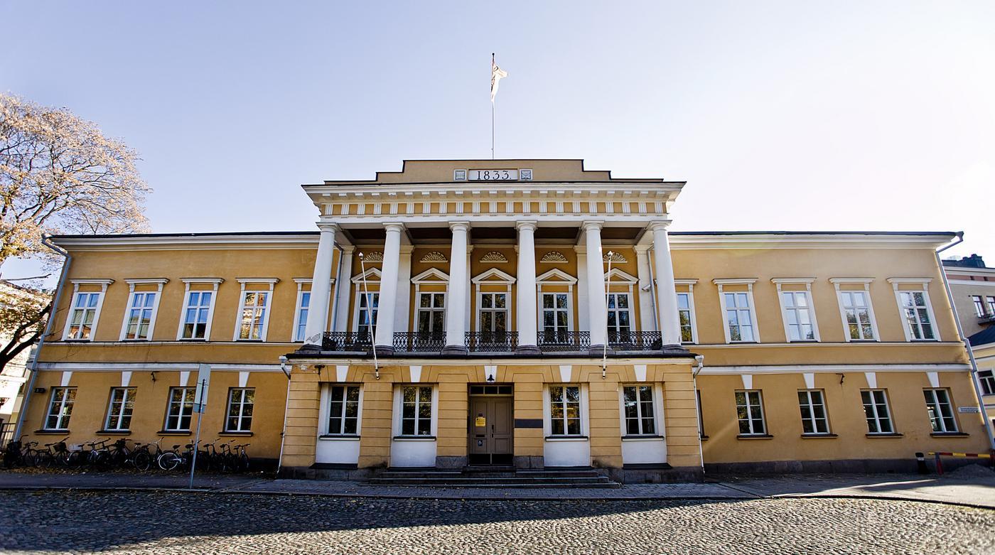 Ett palatsliknande hus