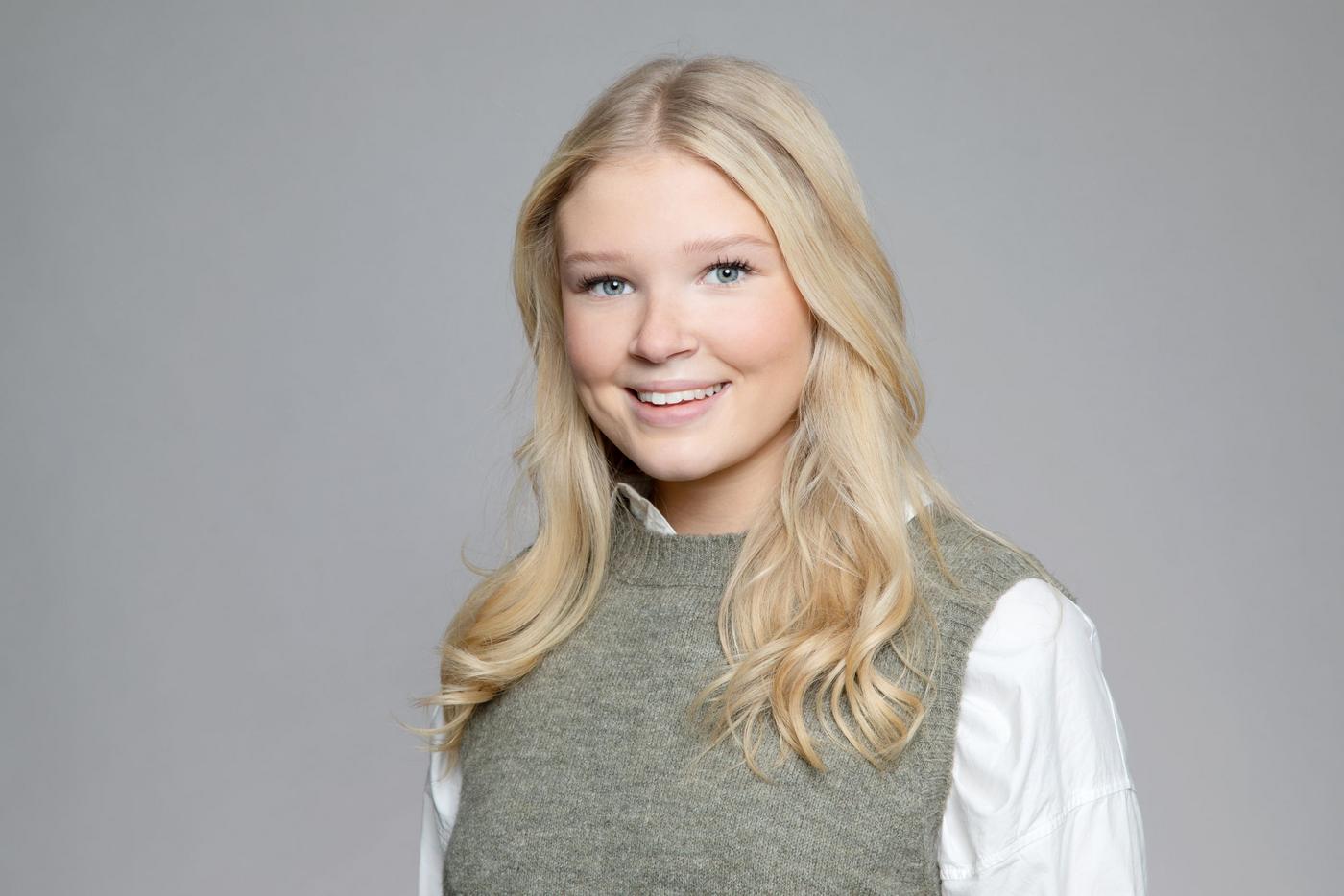 en ung kvinna