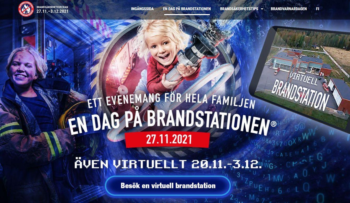en skärmdump med brandmän