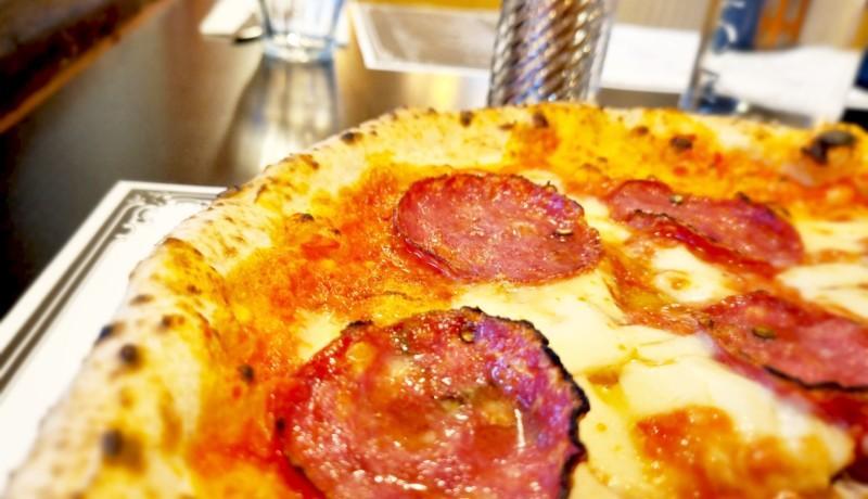 En välgräddad pizza.