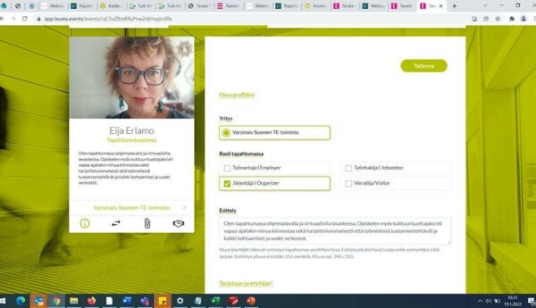 skärmdump med blankett och illgrön bakgrund