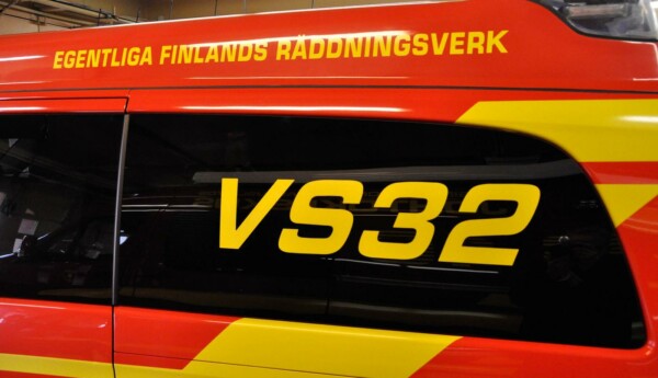 en brandbil
