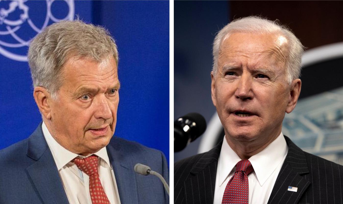 Sauli Niinistö och Joe Biden
