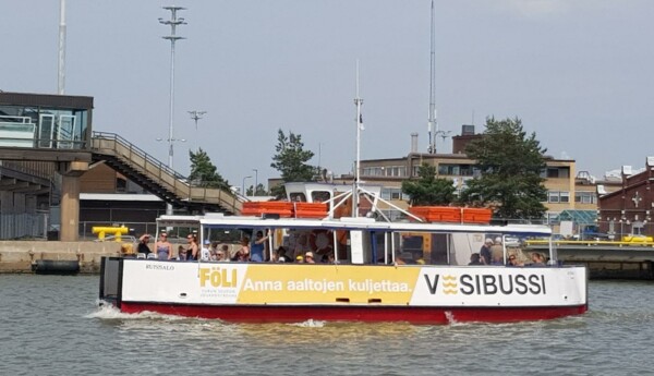 en båt