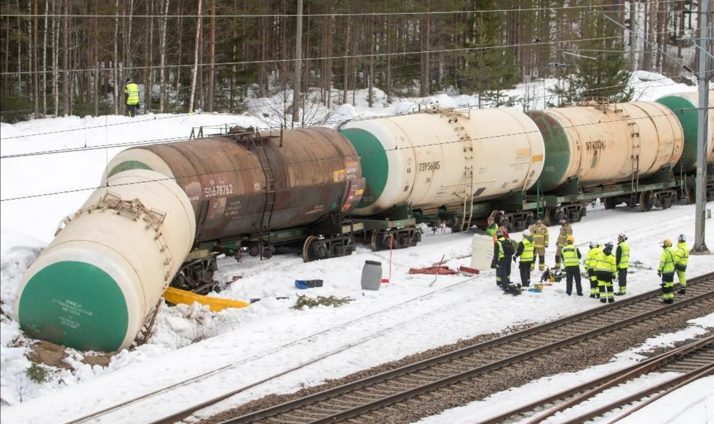 Urspårade tankvagnar