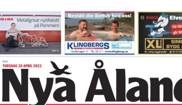 en tidningsparad