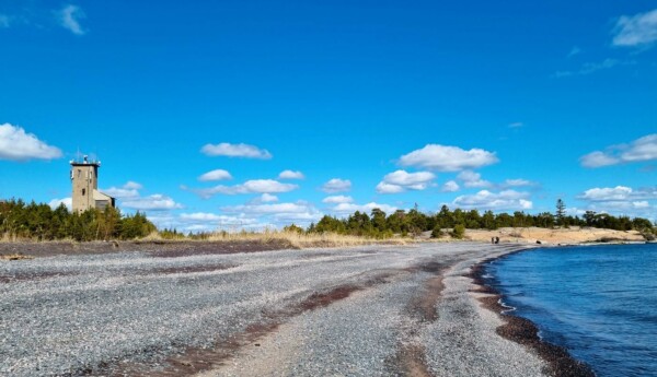 Iron Beach på Jussarö.