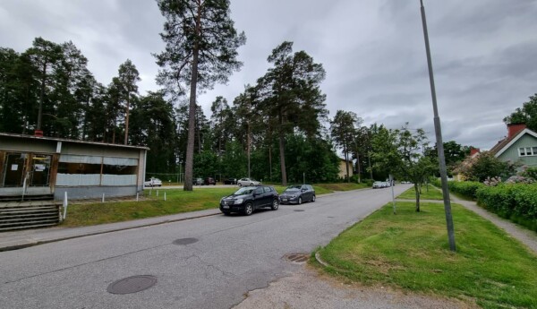 Tomten på Björknäsgatan 29 i Ekenäs