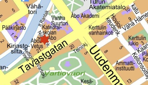 En karta.
