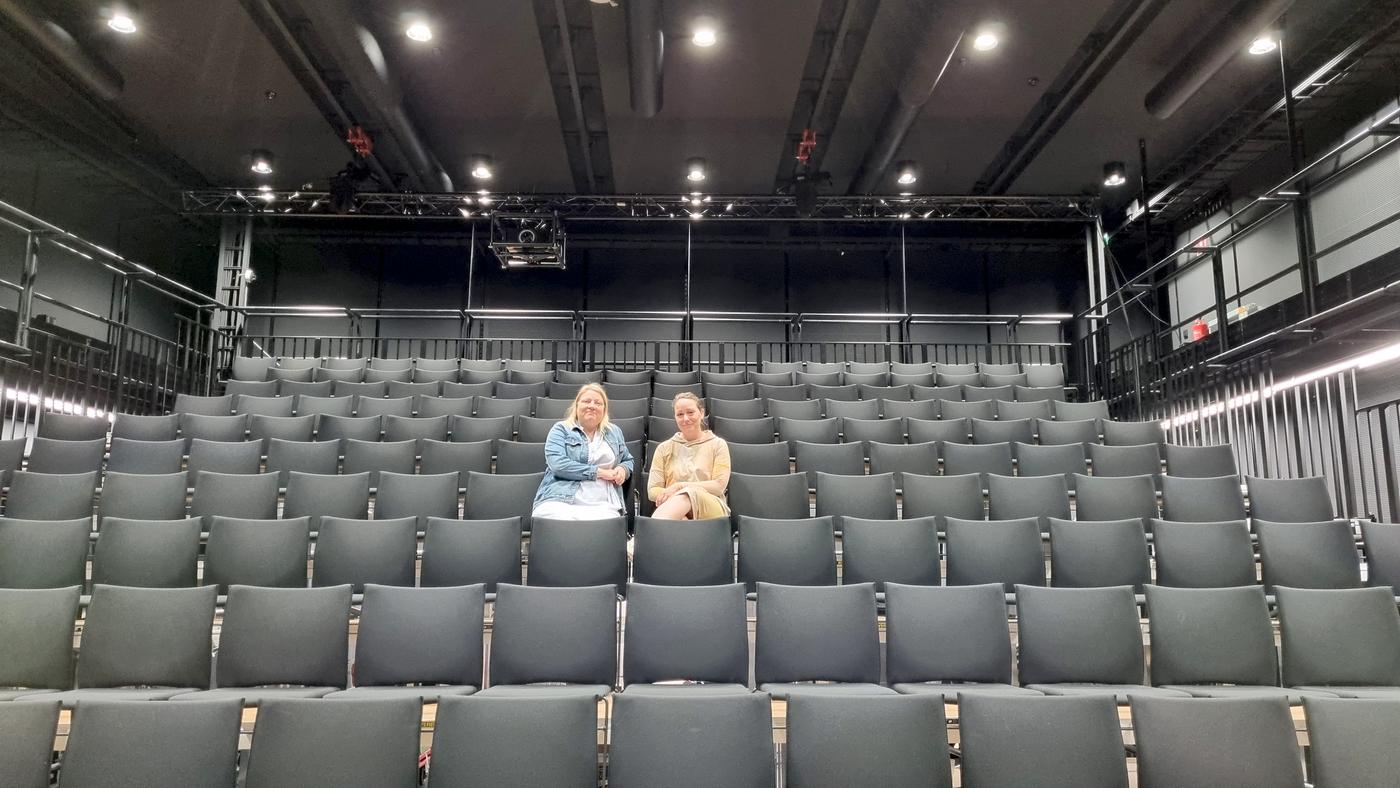 Anne Ahlefelt och Charlotta Eriksson, kulturhuset Fokus