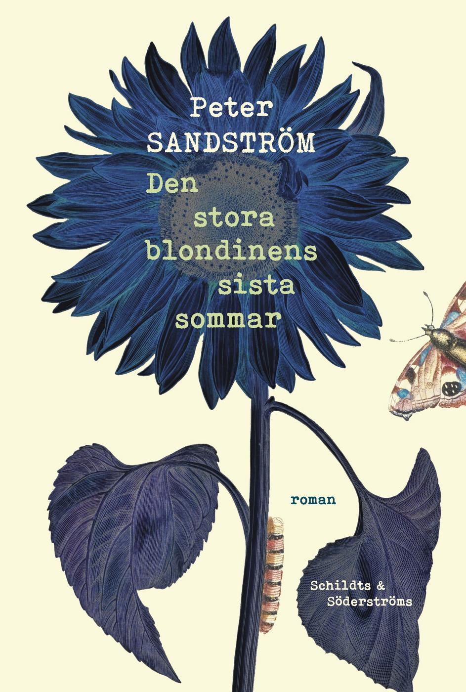 En bokpärm med en blomma.
