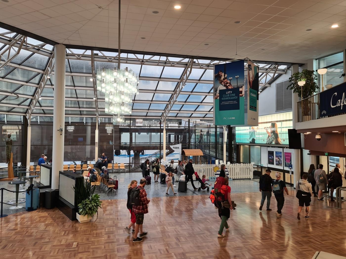 en passagerarterminal