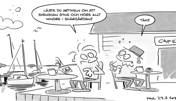 Ritad teckning.