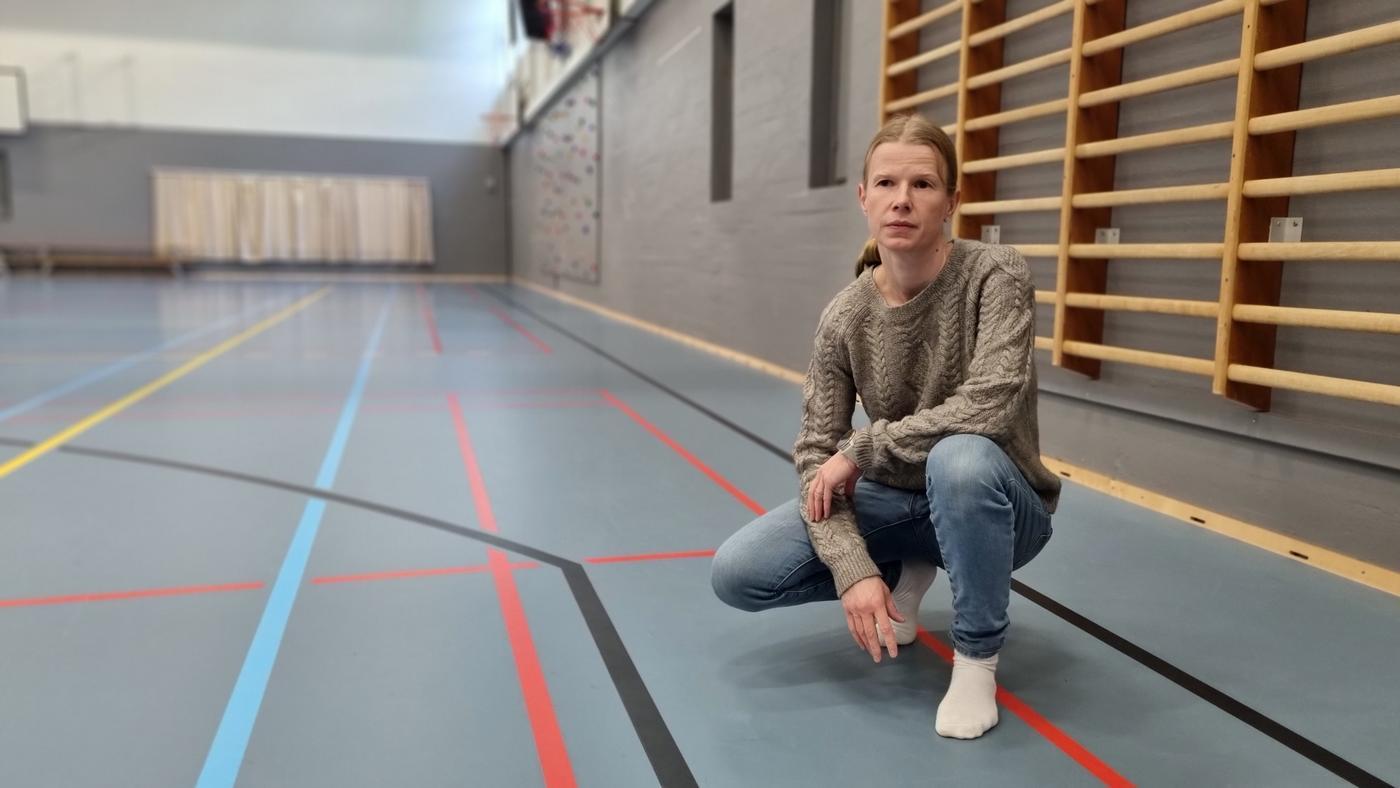 Sofie Lindholm är oroad över vad försämrade träningsförhållanden gör åt klubbens verksamhet.